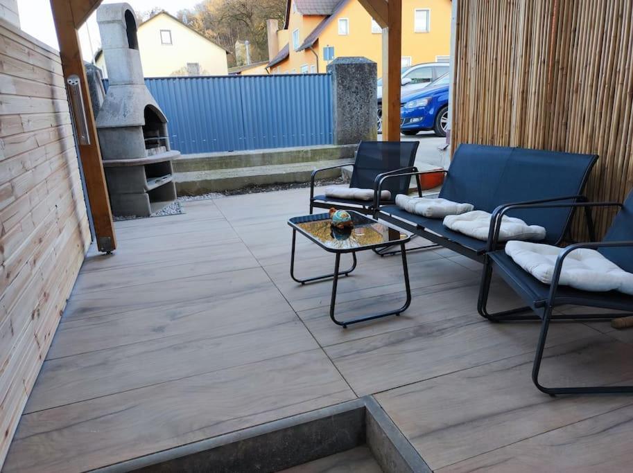 Suite 13 Loft Mit Terrasse Teublitz Eksteriør bilde